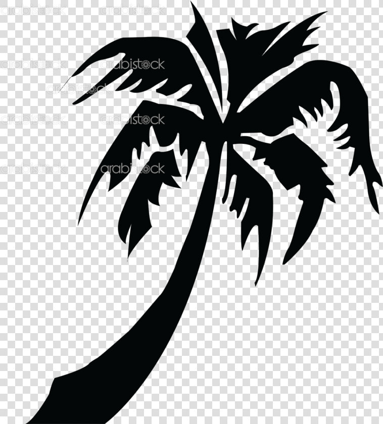 Arabistock Picture Of Palmtree   Palm Tree Silhouette  HD Png DownloadTransparent PNG