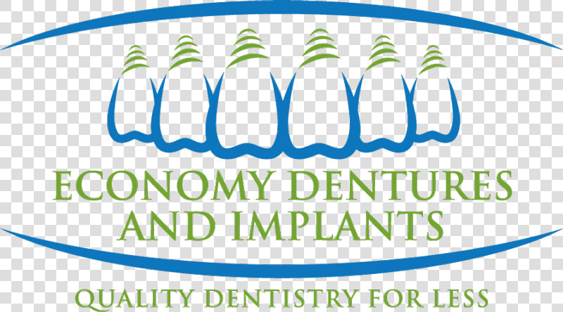 Economy Dentures Logo   Graphic Design  HD Png DownloadTransparent PNG