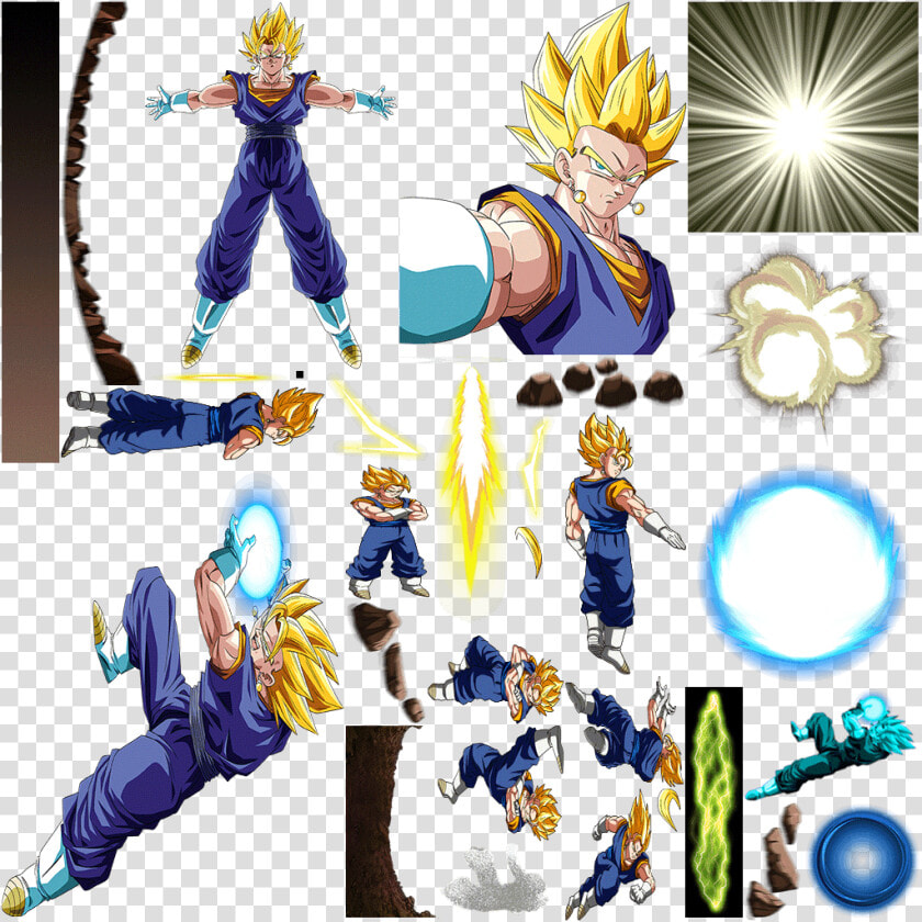 Vegito Dokkan Assets  HD Png DownloadTransparent PNG