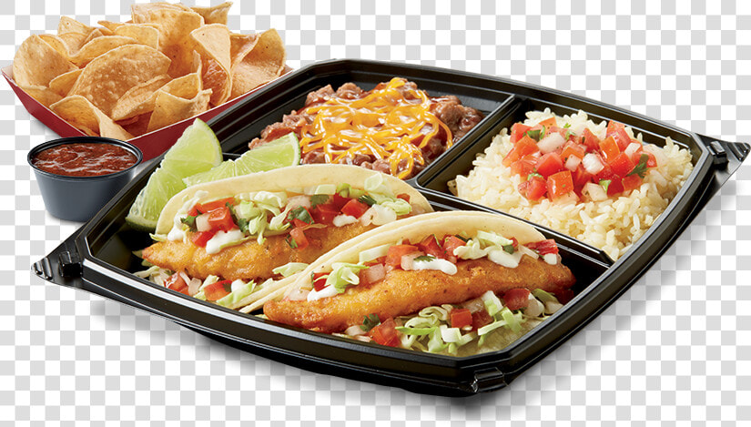 2 Beer Battered Fish Taco Plato  Del Taco  Milton    Del Taco Street Taco Platos  HD Png DownloadTransparent PNG