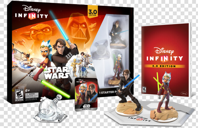 Announce Starterpack   Disney Infinity Star Wars Box  HD Png DownloadTransparent PNG