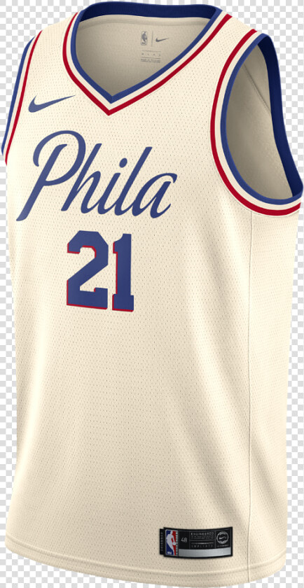 Philadelphia 76ers City Jersey  HD Png DownloadTransparent PNG