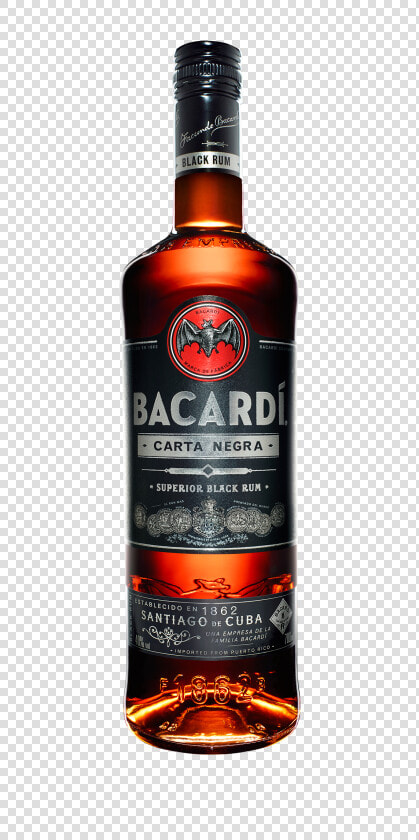 Gex Carta Blanca Gex Carta Negra   Bacardi Black Rum  HD Png DownloadTransparent PNG