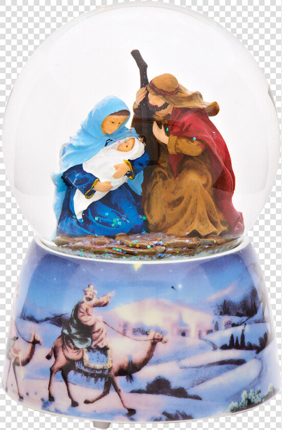 Snow Globe With Nativity Scene Inside  HD Png DownloadTransparent PNG