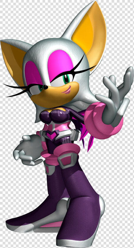 Rouge The Bat Sonic Heroes  HD Png DownloadTransparent PNG