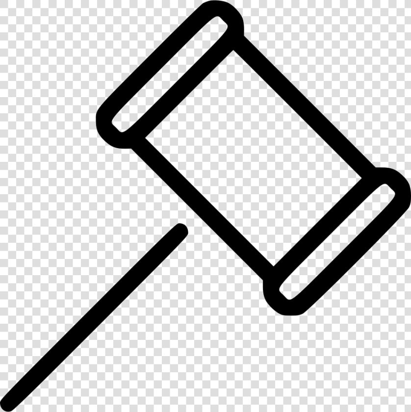 Gavel Hammer Law Judge Court   Thor Hammer Black And White  HD Png DownloadTransparent PNG