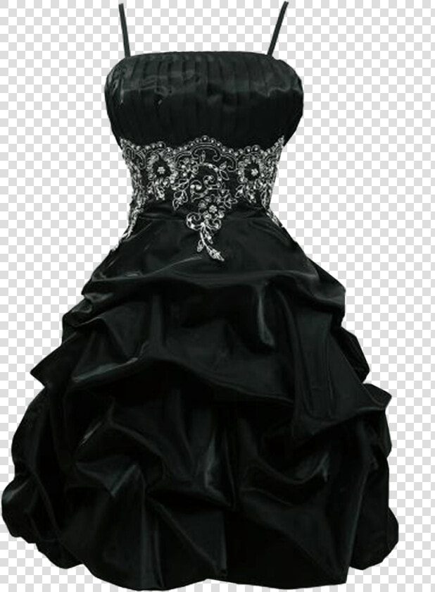 Vestido Negro Fiesta   Black Dress Png  Transparent PngTransparent PNG