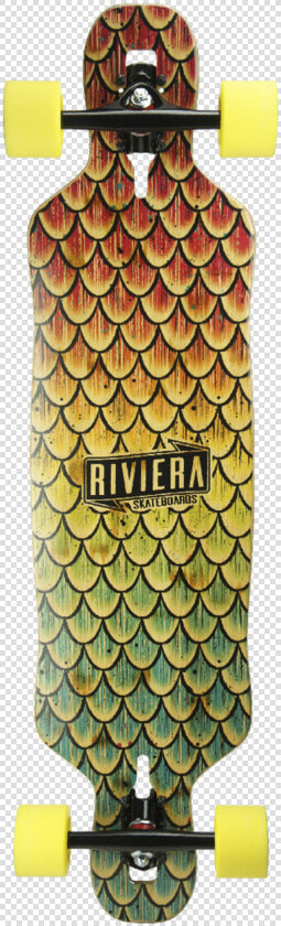 Riviera Beta Fish Drop Through Complete   Longboard  HD Png DownloadTransparent PNG