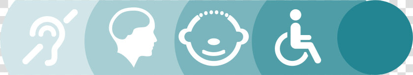 Image With 4 Icons About Disabilities  HD Png DownloadTransparent PNG