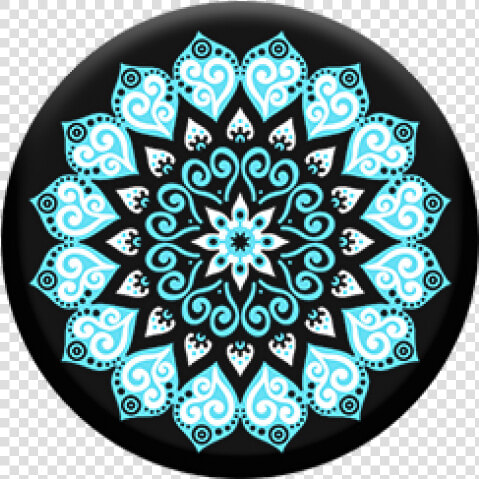 Peace Sky   Blue And Black Popsocket  HD Png DownloadTransparent PNG