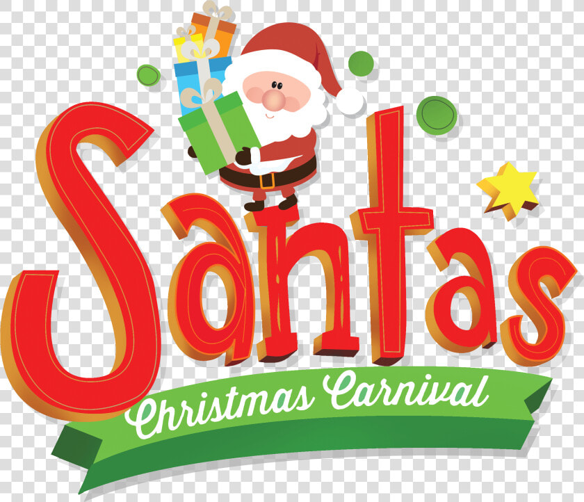 Santa amp christmas Carnival   Christmas Carnival Images Clip Art  HD Png DownloadTransparent PNG