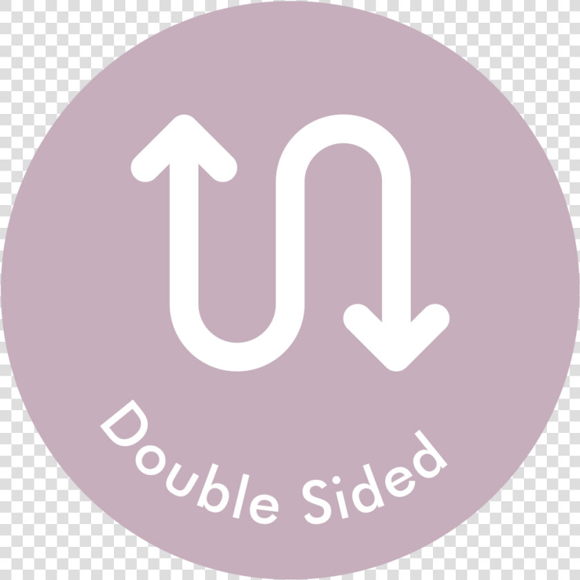 Double Sided Purple   Sign  HD Png DownloadTransparent PNG