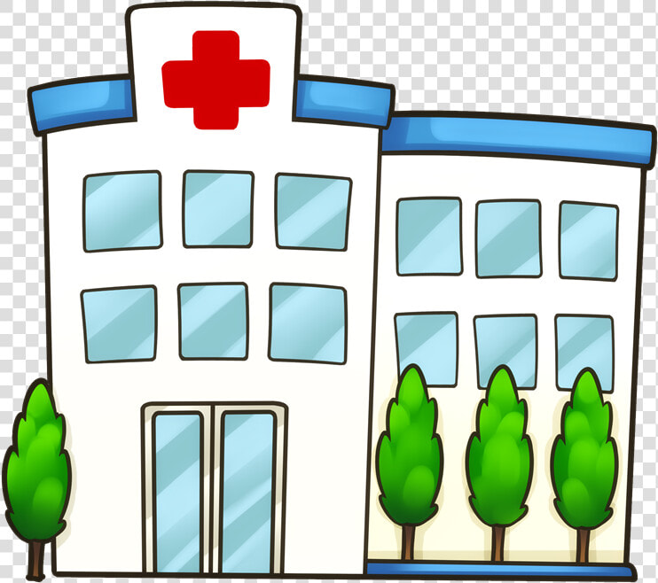 Free Cartoon Hospital Clip Ar   Hospital Clipart  HD Png DownloadTransparent PNG