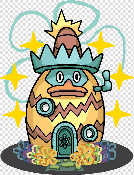 Spongebob Drawing House   Ludicolo Funny  HD Png DownloadTransparent PNG