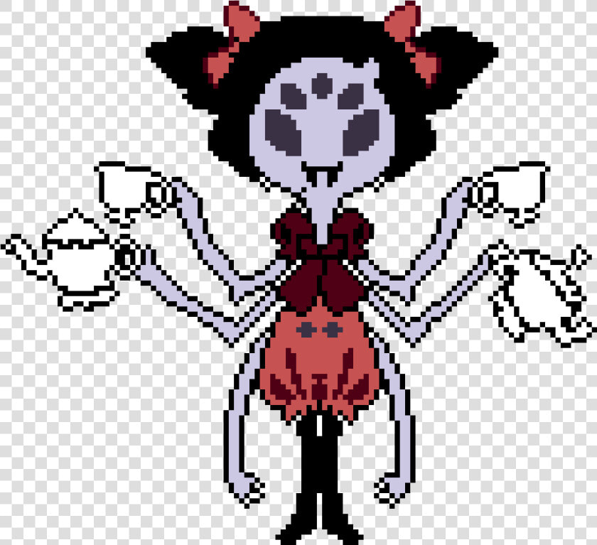 Pixel Art Undertale Muffet  HD Png DownloadTransparent PNG
