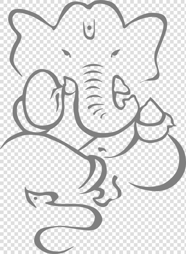 Freeclipart Ganesh   Lord Ganesha Sketch Drawing  HD Png DownloadTransparent PNG