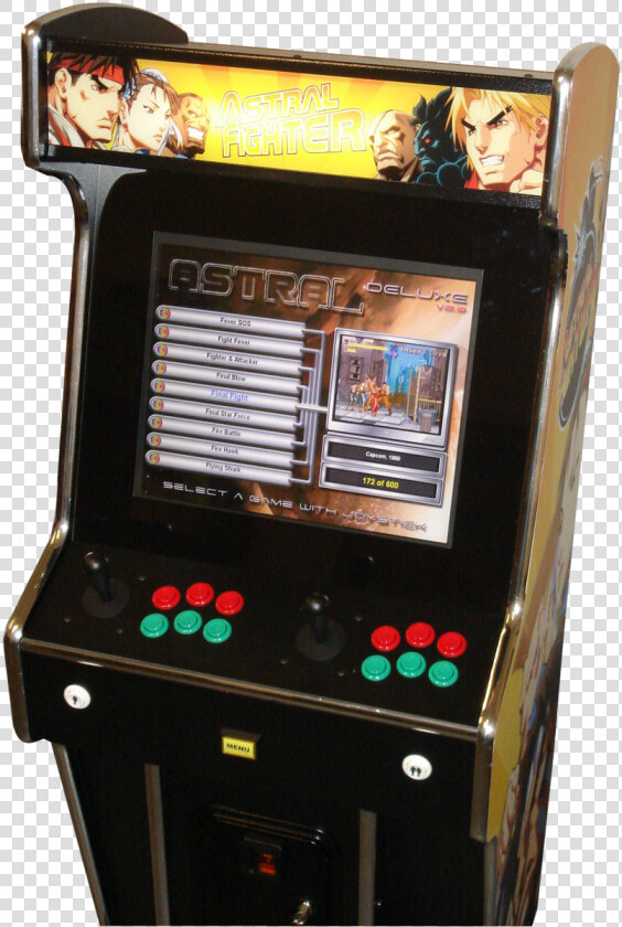 Astral Fighter Arcade Machine   Video Game Arcade Cabinet  HD Png DownloadTransparent PNG