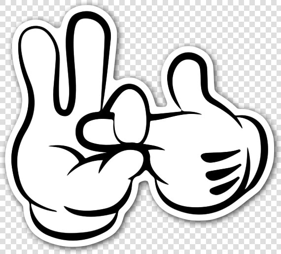 Hand finger line Art thumb coloring   Immagini Per Sticker Divertenti  HD Png DownloadTransparent PNG