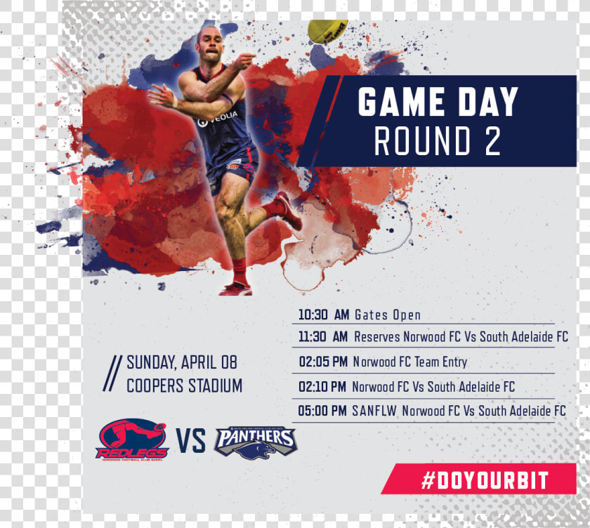 Round 2 Match Day Guide   South Adelaide Football Club  HD Png DownloadTransparent PNG