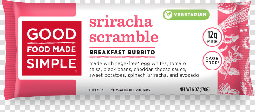 Good Food Made Simple Uncured Bacon Burrito  HD Png DownloadTransparent PNG