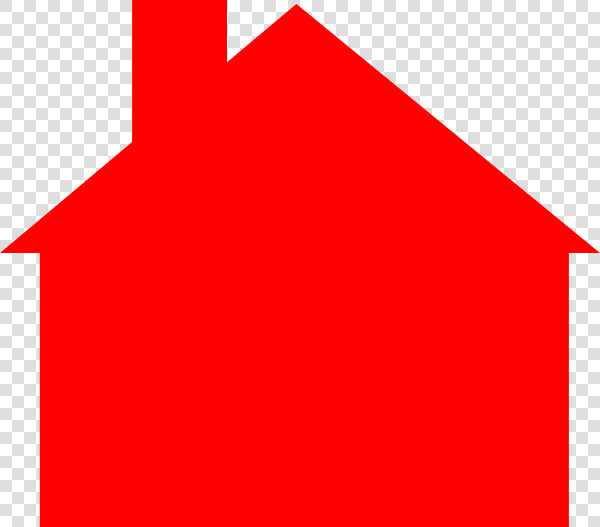 28 Collection Of House Outline Clipart Red   Red House Outline Clipart  HD Png DownloadTransparent PNG