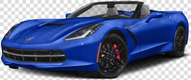 Corvette Stingray 1lt Z51 Pkg   Blue 2019 Chevrolet Corvette Convertible  HD Png DownloadTransparent PNG