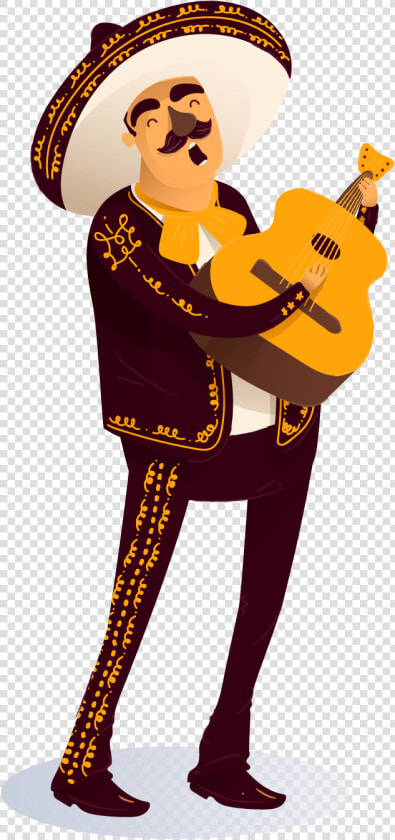Clip Art Mariachi Png   Cartoon  Transparent PngTransparent PNG