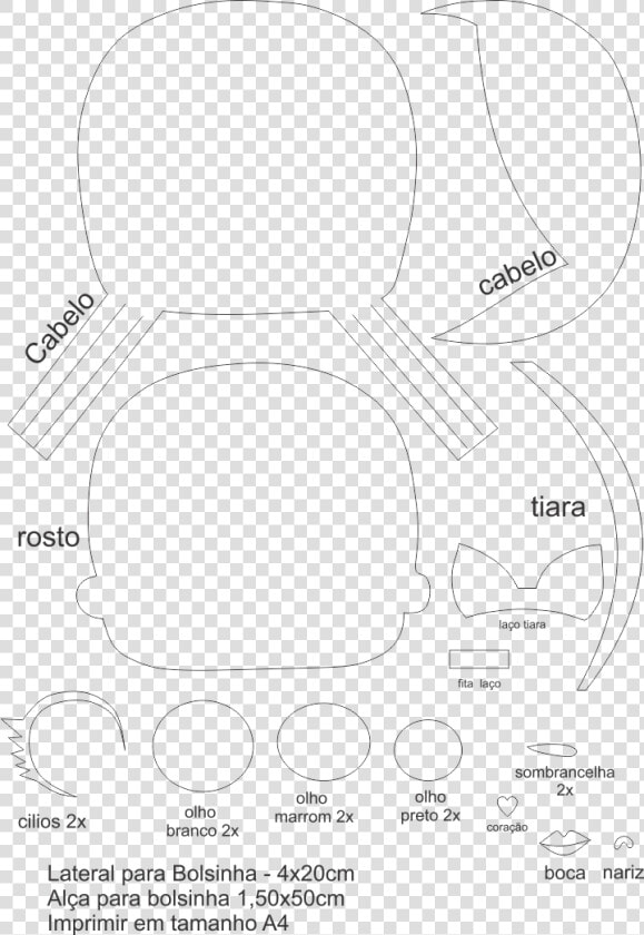 Bolsinha Lol Png  Lol Bag  Bolsa Lol  Lol Bag   Line Art  Transparent PngTransparent PNG