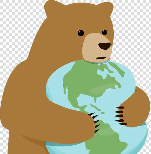 Transparent Bear Cub Clipart Black And White   Tunnel Bear  HD Png DownloadTransparent PNG