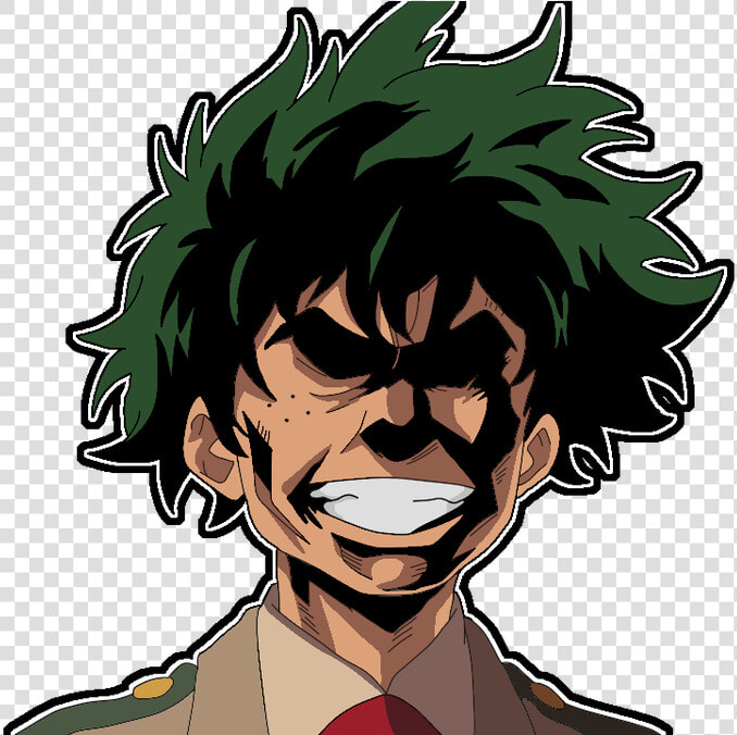 Deku All Might S Face   Cute My Hero Academia  HD Png DownloadTransparent PNG