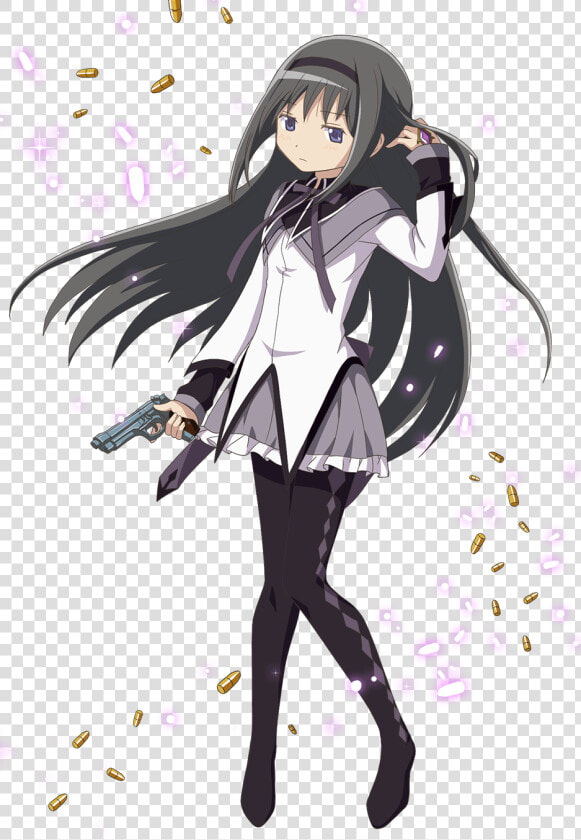 Anime Madoka Magica Homura  HD Png DownloadTransparent PNG