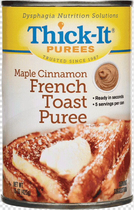 Thick it Maple Cinnamon French Toast Puree 15 Oz Can   French Toast Puree  HD Png DownloadTransparent PNG