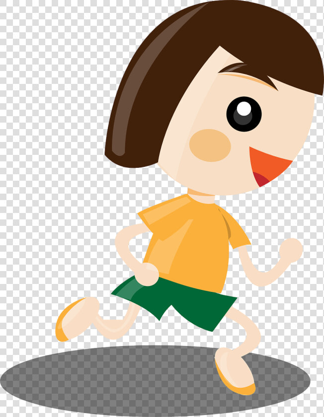 Running Girl   Clipart Girl Running Transparent  HD Png DownloadTransparent PNG