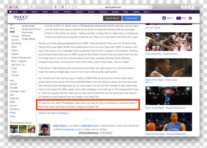 “it’ll Also Be Nice When Philadelphia 76ers Fans Can    page 2   HD Png DownloadTransparent PNG