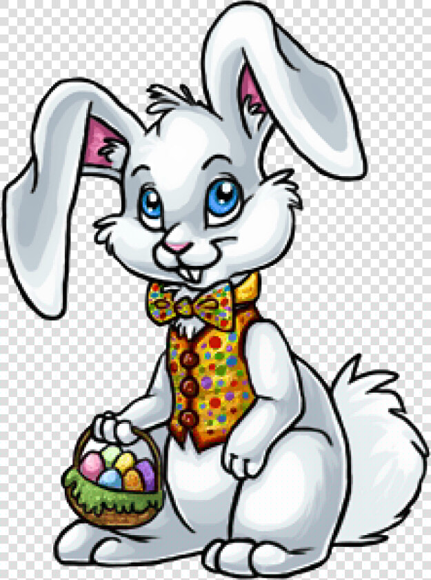 Easter Bunny Images For Easter Rabbit Vector Holidays   Cartoon Easter Bunny Drawing  HD Png DownloadTransparent PNG