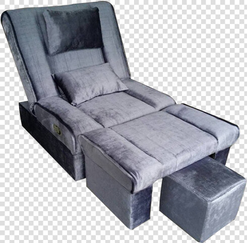 Mula 09 Fabric Adjustable Reclining Foot Massage Sofa   Recliner  HD Png DownloadTransparent PNG