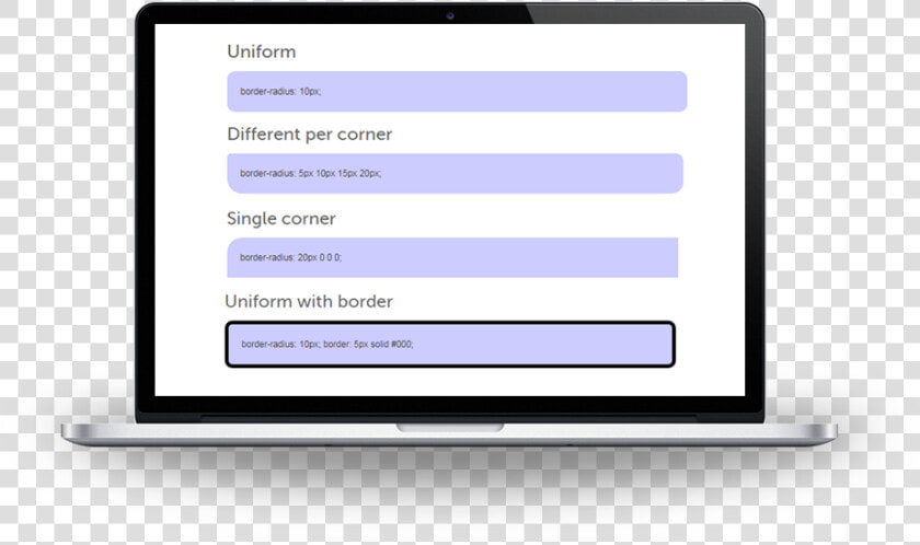 Use Border Radius In Our Html File   Screen  HD Png DownloadTransparent PNG