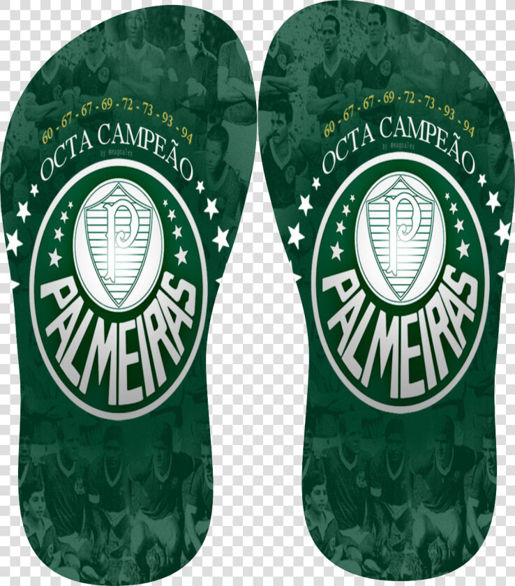 Br  Chinelos Palmeiras   Chinelos Personalizados Do Palmeiras  HD Png DownloadTransparent PNG