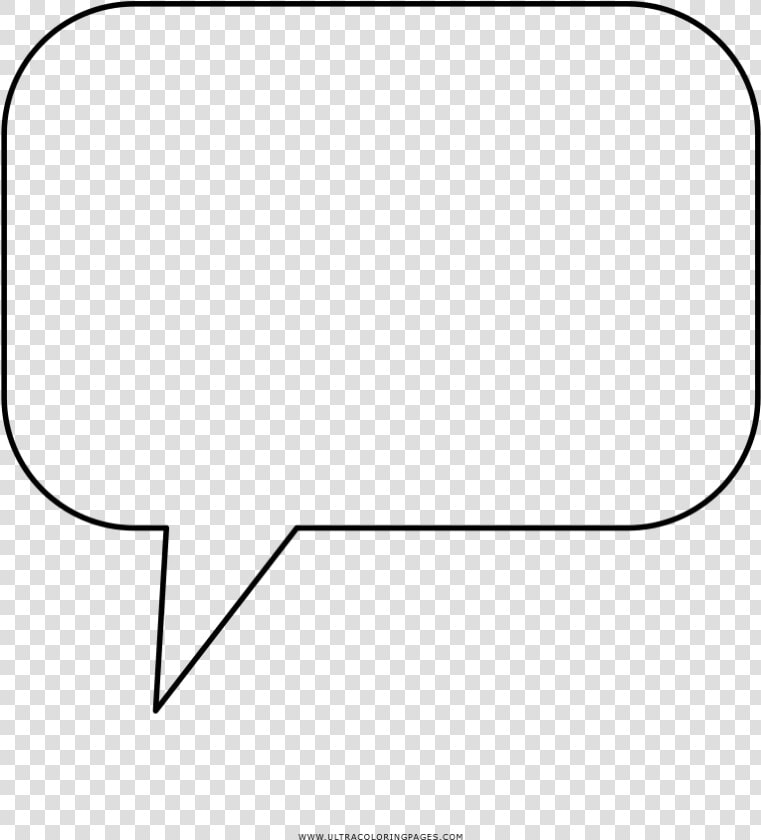 Chat Bubble Coloring Page   Chat No Background Png  Transparent PngTransparent PNG
