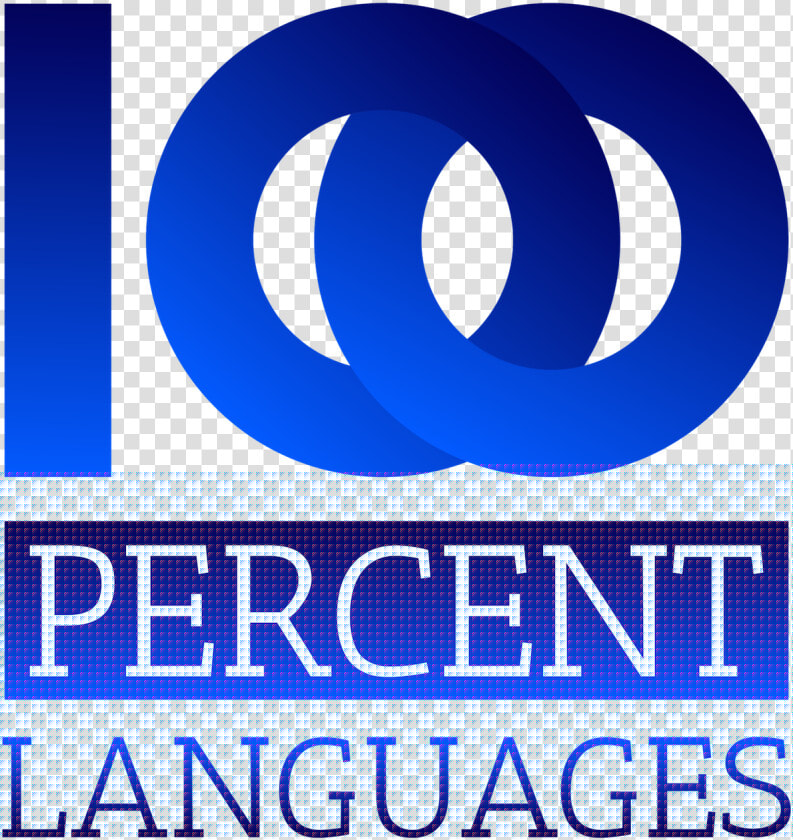 100 Percent Languages Logo No White Background Paul   Poster  HD Png DownloadTransparent PNG