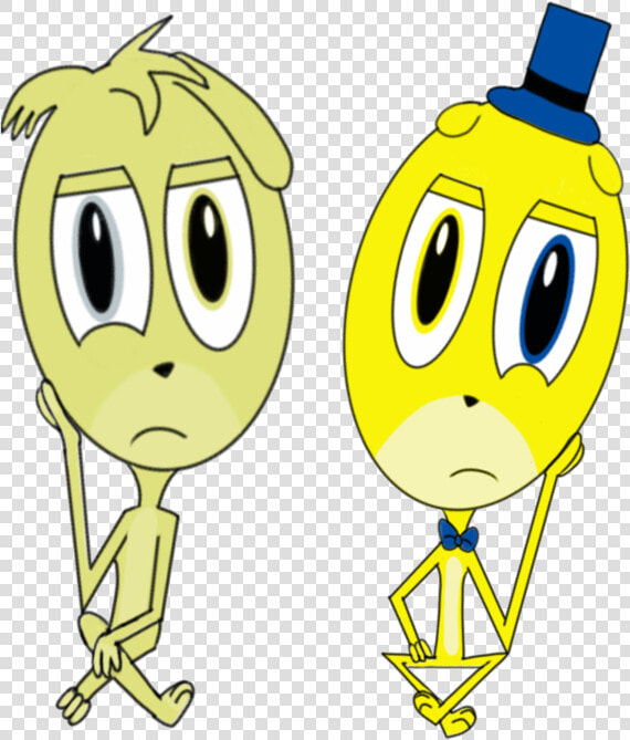 Springtrap And Golden Freddy Are Both Bored   Cartoon  HD Png DownloadTransparent PNG