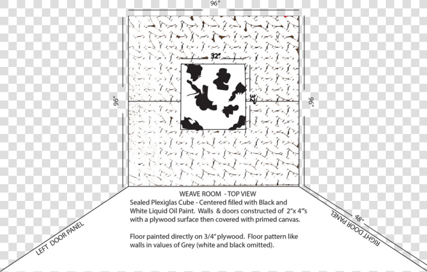 122817 Weave Room Top View For Export   Creative Arts  HD Png DownloadTransparent PNG