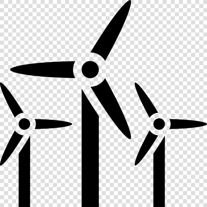 Wind Turbine Icon Png   Wind Power Plant Icon  Transparent PngTransparent PNG
