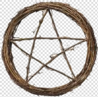 Pentacle Wreath  HD Png DownloadTransparent PNG