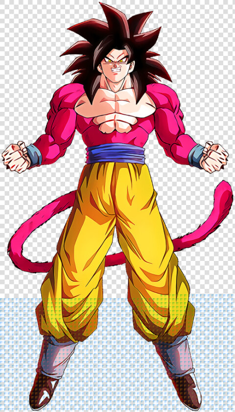 Goku Ssj4 Gt Render Dokkan Battle  HD Png DownloadTransparent PNG
