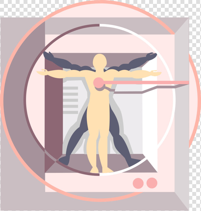 Vector Illustration Of Digital Update To Leonardo Da   Fully Functioning Person  HD Png DownloadTransparent PNG