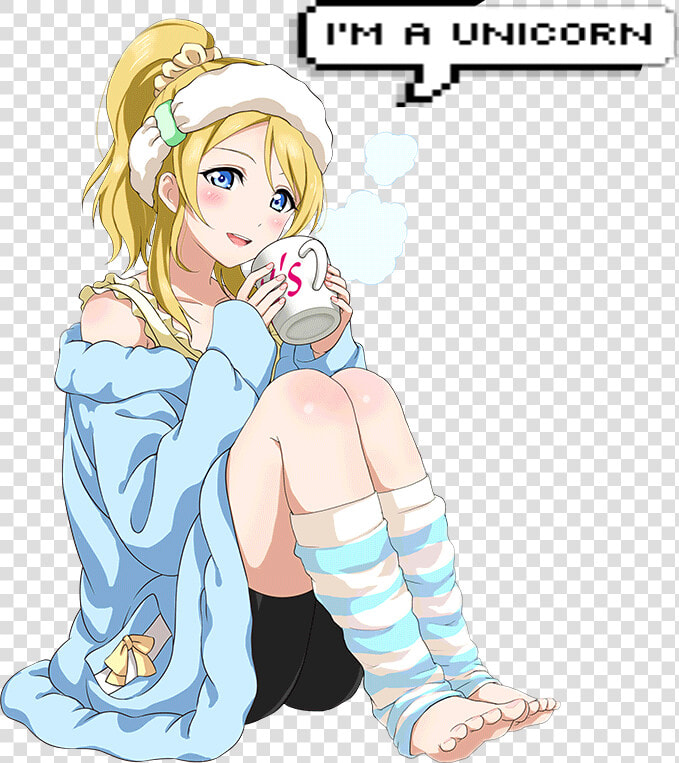 Eli💖 Eliayase Eli Lovelive   Love Live Pajama Eli Cosplay  HD Png DownloadTransparent PNG