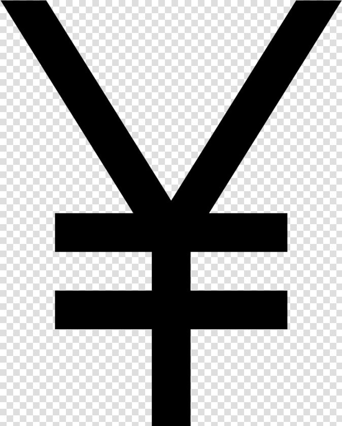 Y With Two Lines Through   Png Download   Yen Currency Sign  Transparent PngTransparent PNG