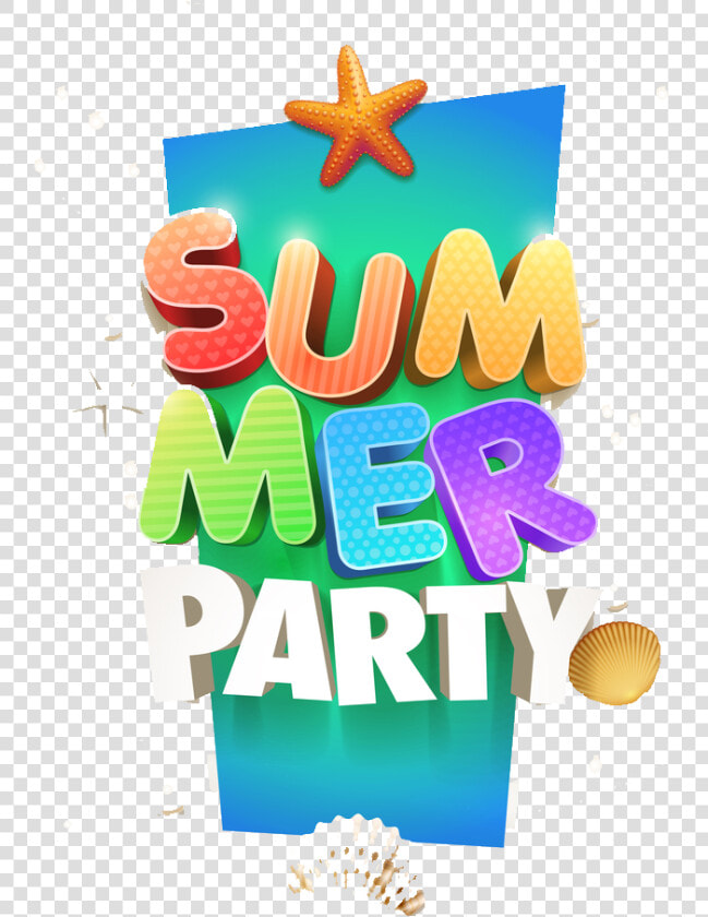 Party Clipart Business Party   Summer Party Logo Png  Transparent PngTransparent PNG