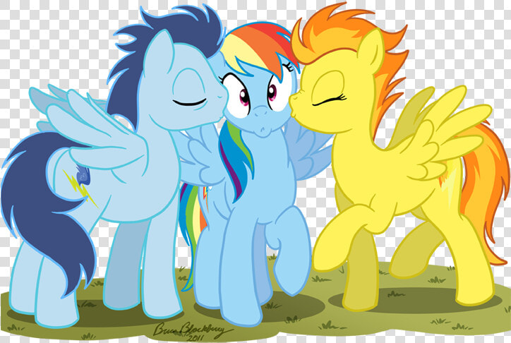 Soarin Rainbow Dash Spitfire  HD Png DownloadTransparent PNG